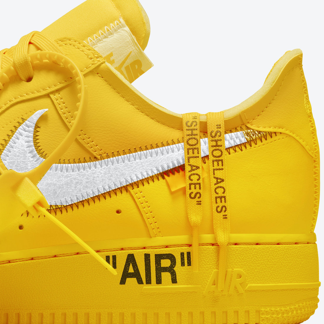 Virgil,詹姆斯,OFF-WHITE,Nike,Air  传闻下周发售！Virgil 又晒全新「黄色艺术馆」OW x AF1！