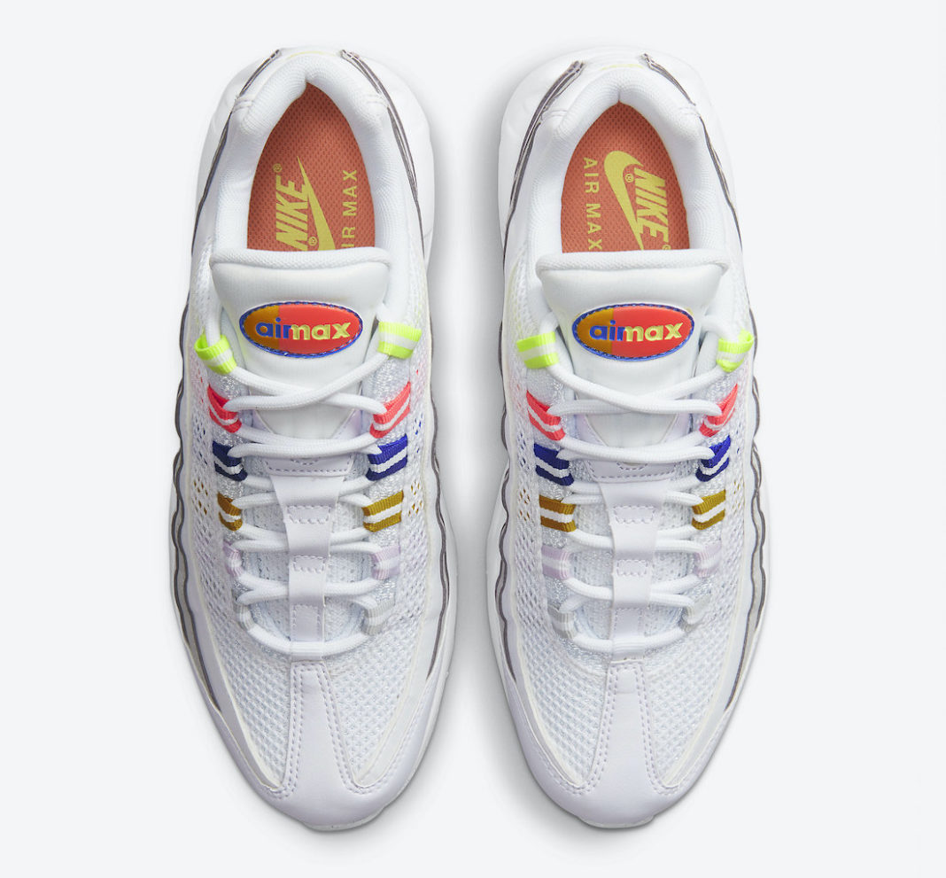 Nike,Air Max 95,DH5722-100  抢眼渐变配色！全新 Air Max 95 官图曝光！