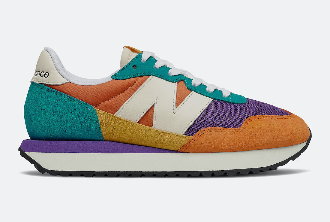 New Balance,NB 237,发售  拼接撞色设计！NB 237 全新配色现已发售！