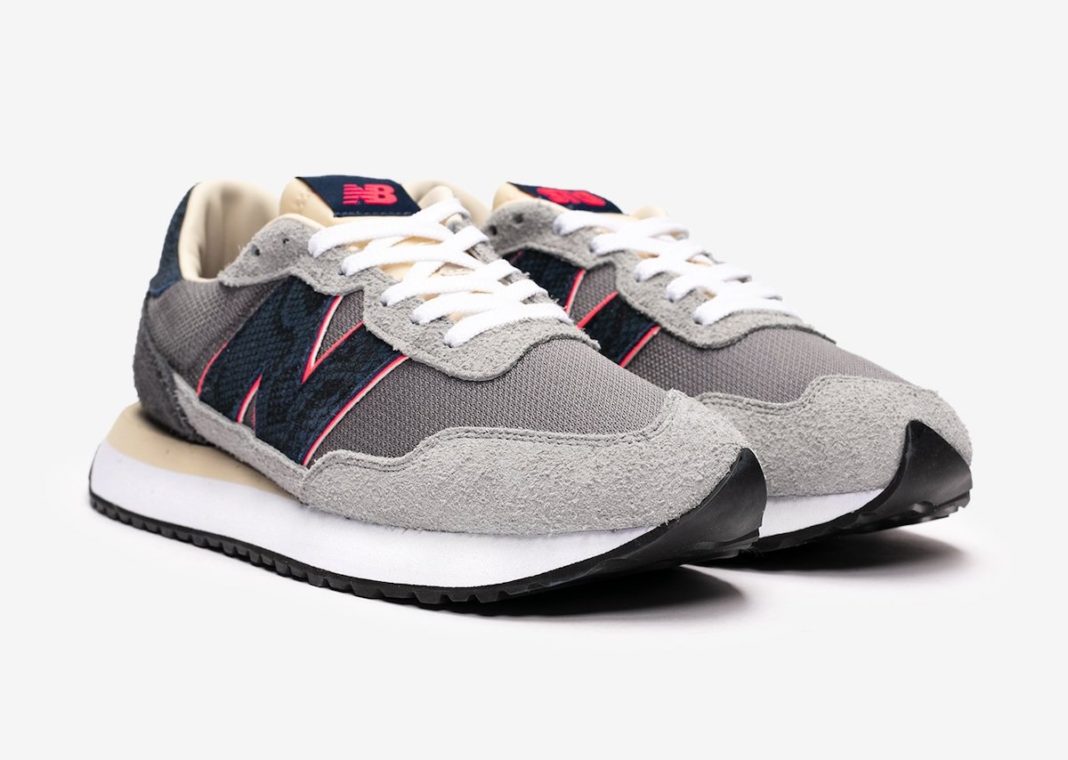 New Balance 237,SNS,Blue Racer  蓝色蛇纹点缀！全新 SNS x New Balance 237 即将发售！