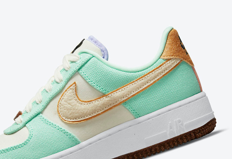 Nike,Air Force 1 Low,Happy Pin  可爱「菠萝」造型质感十足！全新配色 AF1 官图曝光！