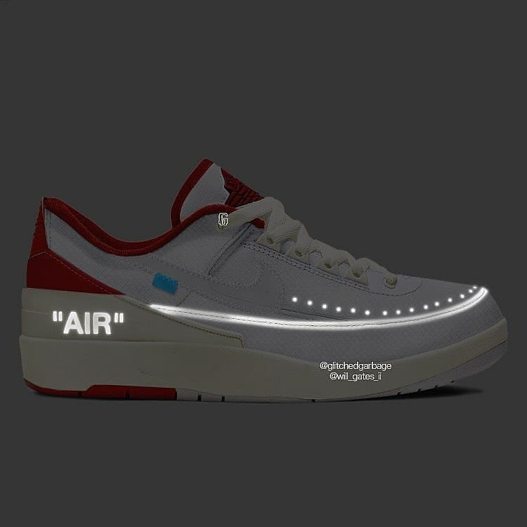 Off-White,Air Jordan 2 Low,AJ2  OFF-WHITE x AJ 新联名曝光！这鞋型真想不到！
