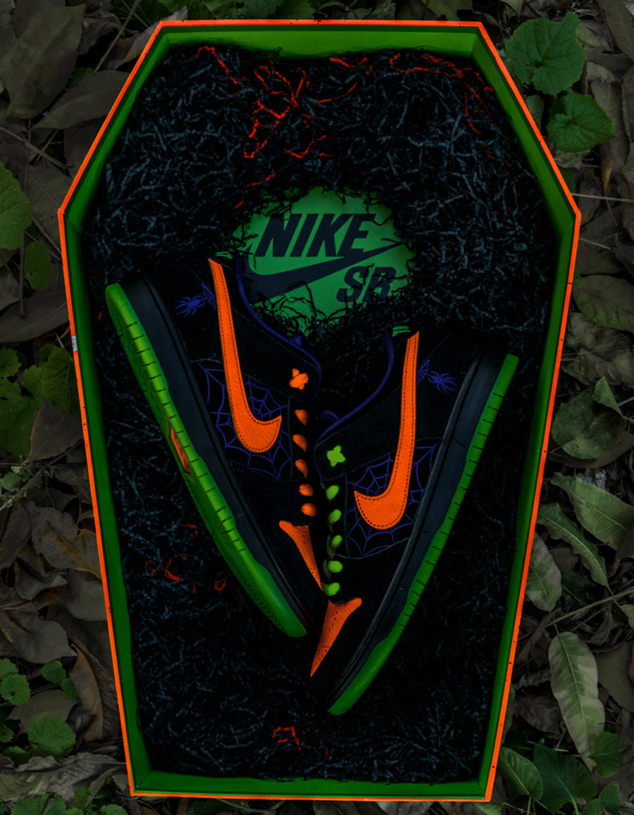 Nike,Dunk Low,Halloween,DD0357  这鞋有点「吓人」！全新「万圣节」 Dunk Low 实物曝光！