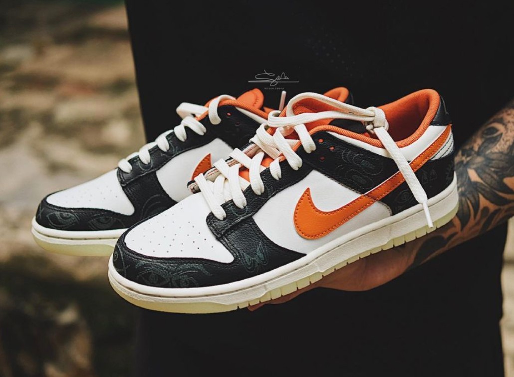 Nike,Dunk Low,Halloween,DD0357  这鞋有点「吓人」！全新「万圣节」 Dunk Low 实物曝光！