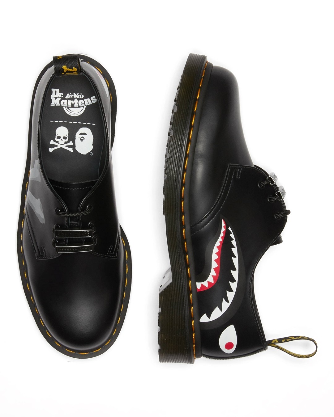 Dr.Martens,A BATHING APE,maste  三方联名！全新 Dr.Martens 1461 即将登场！