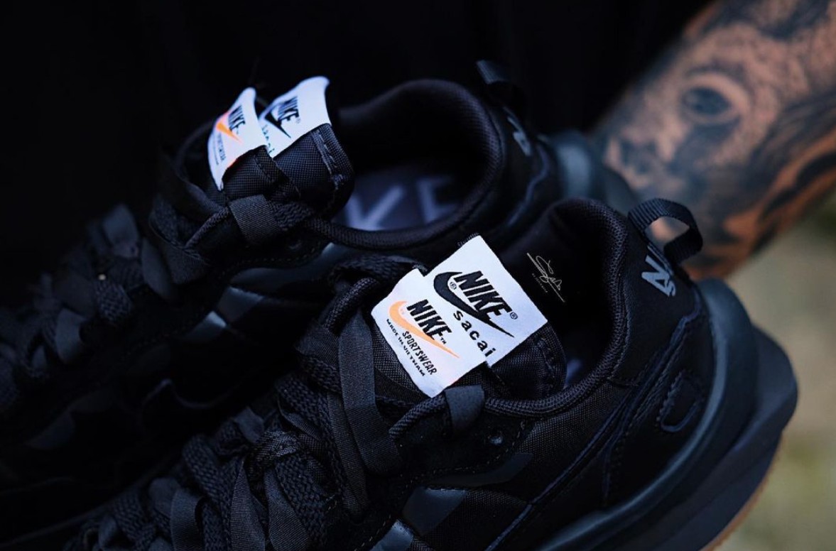 Nike,sacai,VaporWaffle,DD1875-  黑生胶 sacai x Nike VaporWaffle 快发售了？！最新实物照曝光！