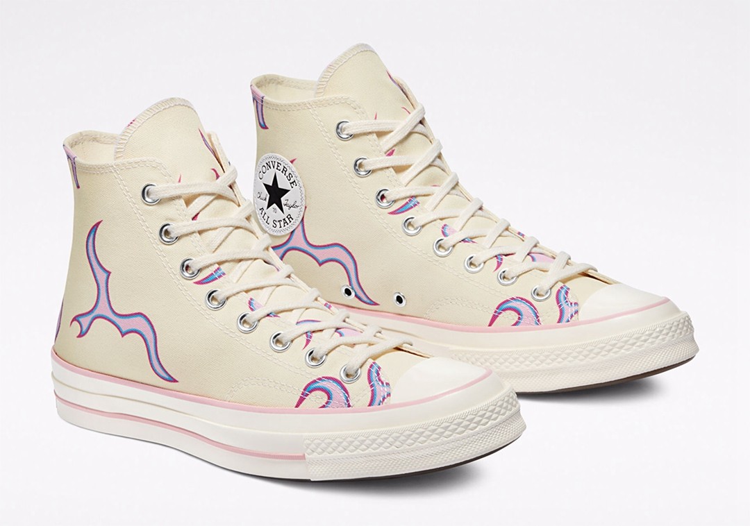 Converse,Chuck 70,Golf Le Fleu  粉色火焰尽显高级！Golf Le Fleur x Converse 全新联名官图曝光！