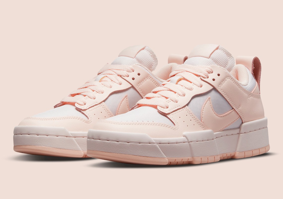 Nike,Dunk Low Disrupt,Barely R  粉粉嫩嫩！全新配色 Dunk Low Disrupt 官图曝光！