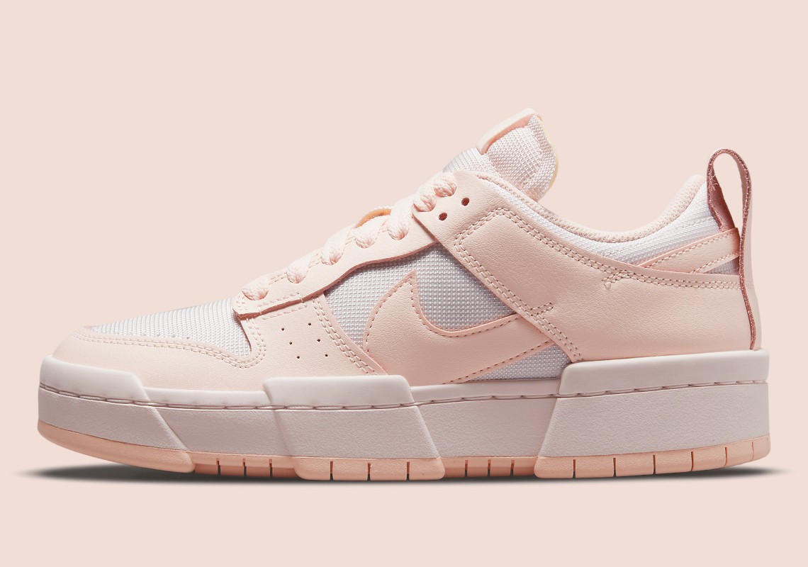 Nike,Dunk Low Disrupt,Barely R  粉粉嫩嫩！全新配色 Dunk Low Disrupt 官图曝光！