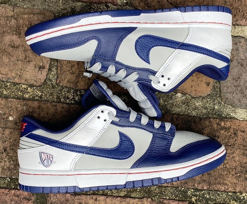NBA,Nike Dunk Low EMB,Brooklyn  75 周年联名又曝新配色！「篮网」Dunk Low 你打几分？
