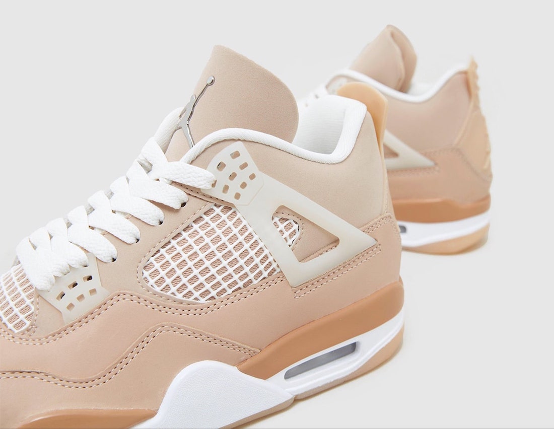 Air Jordan 4,AJ4,Shimmer,DJ067  粉嫩少女心！AJ4 “Shimmer” 最新实物图曝光！