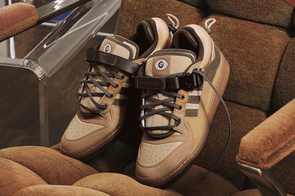 Bad Bunny,adidas,Forum Buckle  上一双市价超 3000！Bad Bunny x adidas 亲友套装太帅了！