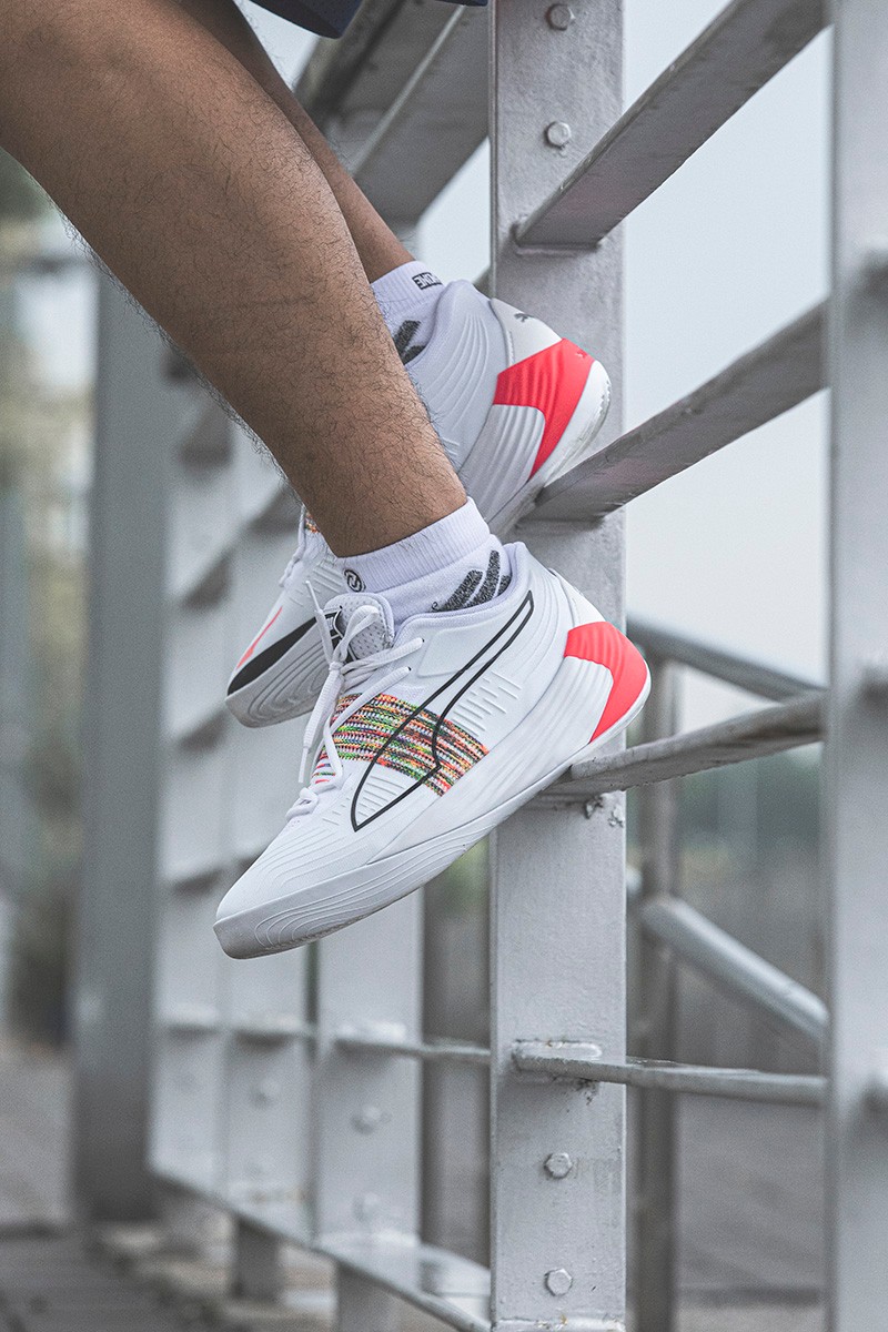 PUMA,FUSION NITRO  都说奥运年「出神鞋」！这双内外全是黑科技！鞋带还玩出新花样！