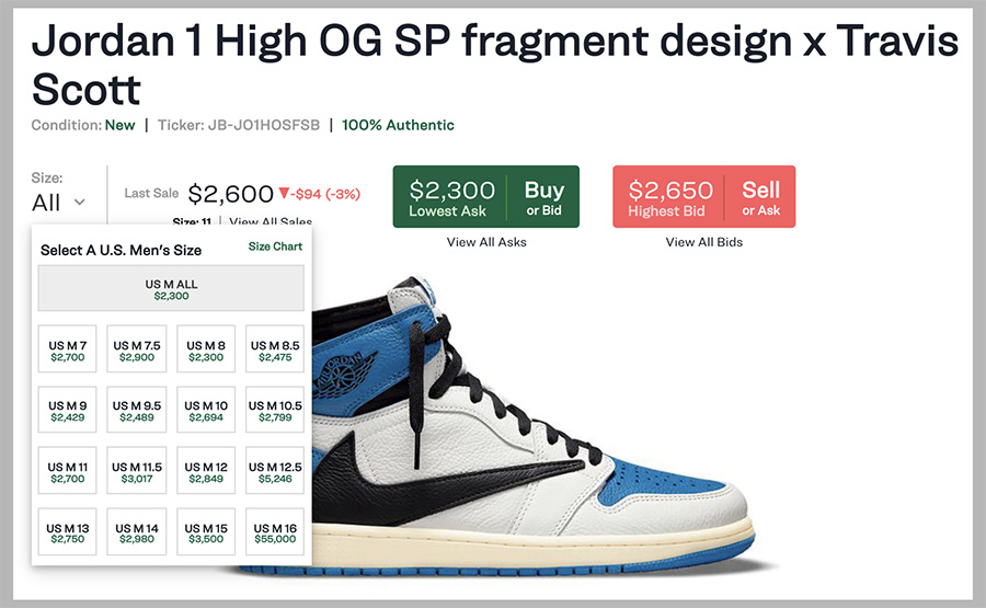Travis Scott,fragment design,A  TS 闪电倒钩 AJ1 突袭秒售罄！国区 SNKRS 发售信息更新！