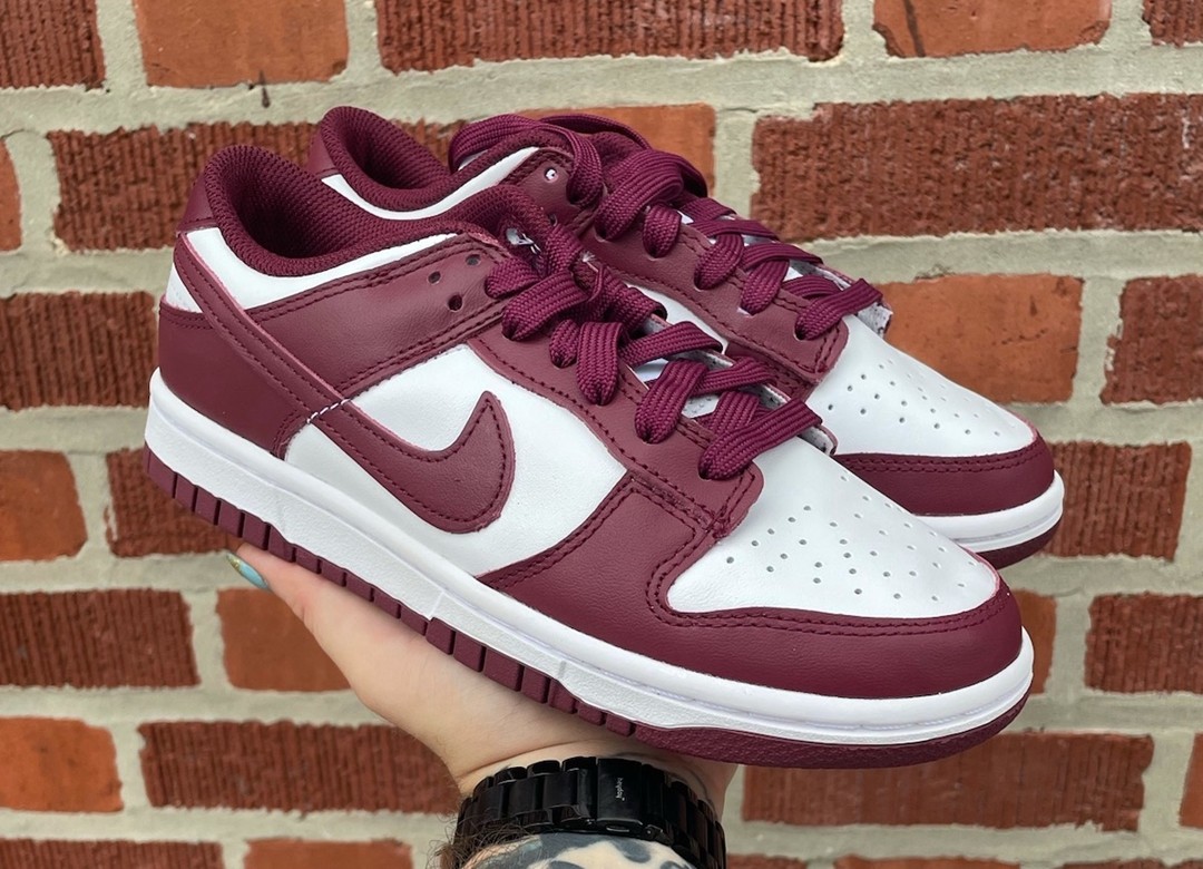 Nike,Dunk Low,Bordeaux  经典的「波尔多」装扮！全新配色 Dunk Low 实物曝光！