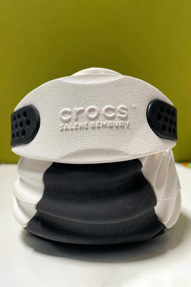 Salehe Bembury,Crocs  生物感满满的前卫造型！Crocs 联名鞋款实物曝光！