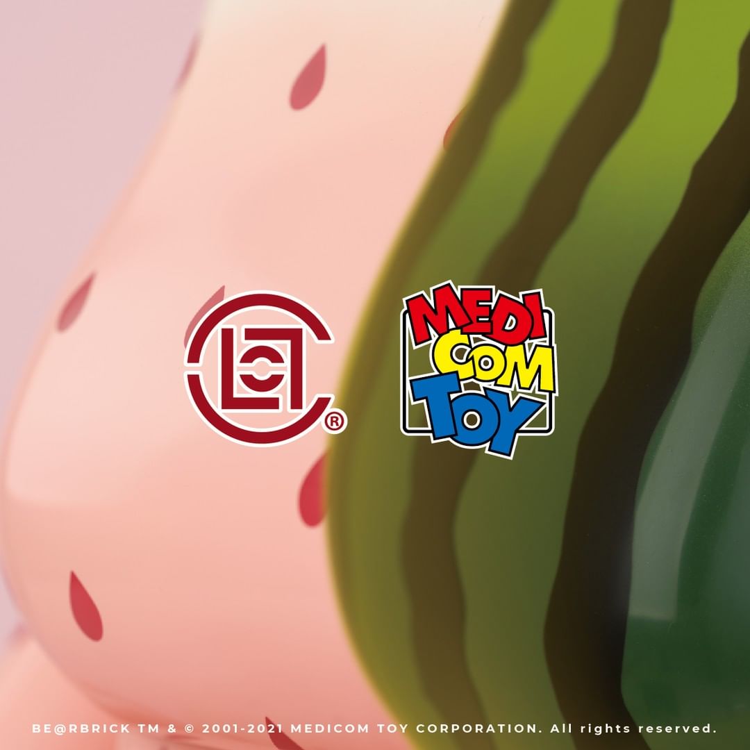 CLOT,BE@RBRICK  冠希亲晒！CLOT 联名「西瓜积木熊」曝光！这瓜保熟吗？
