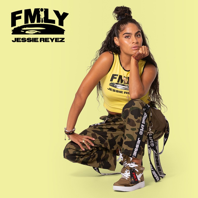 A BATHING APE,JESSIE REYEZ,BAP  BILLBOARD「屠榜女王」！全新 BAPE 联名系列现已发售！