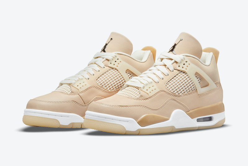 Air Jordan 4,Air Jordan 4 WMNS  OW 联名最佳平替！AJ4 “Shimmer” 官图曝光！