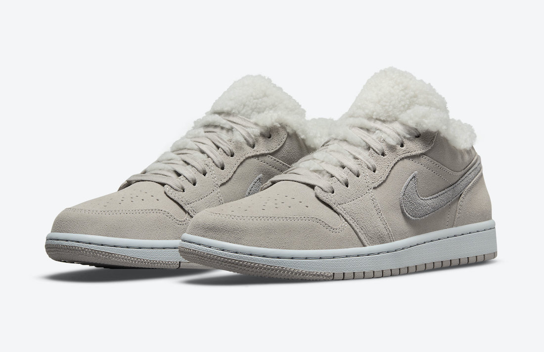 Air Jordan 1 Low,Sherpa Fleece  这回冬天不冷了！全新「羊毛」 AJ1 Low 官图曝光！