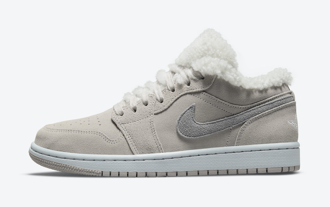 Air Jordan 1 Low,Sherpa Fleece  这回冬天不冷了！全新「羊毛」 AJ1 Low 官图曝光！