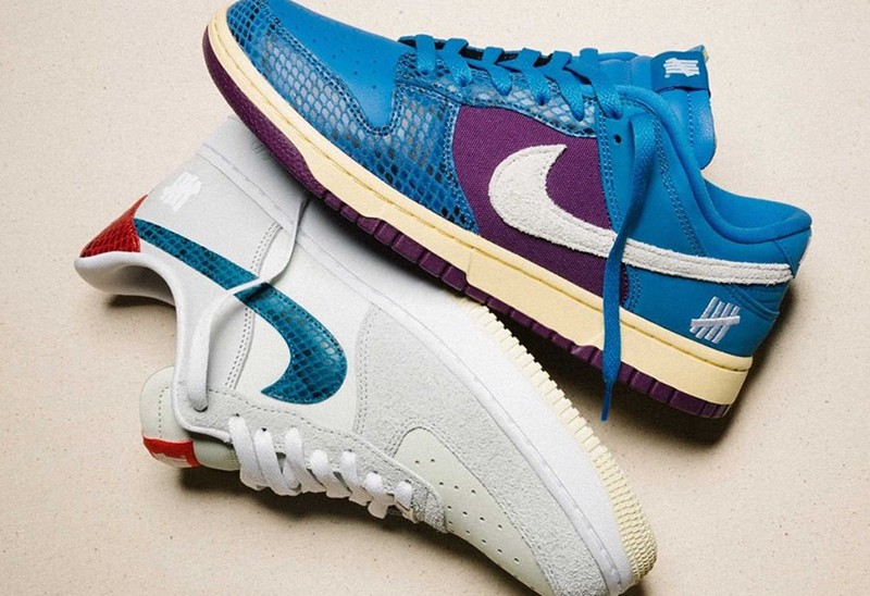 UNDEFEATED x Nike,DUNK vs AF1  两双反差有点儿大！UNDEFEATED x Nike 第三弹正式发布！