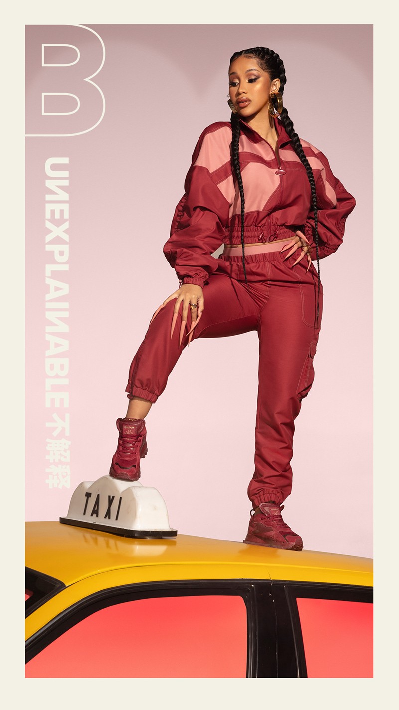 Reebok,Cardi B,吉克隽逸,Classic Le  「说唱一姐」专属鞋款正式发布！全新锐步 Classic Leather CARDI 来了！