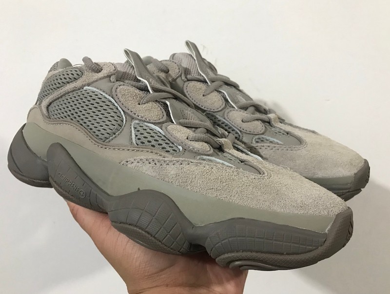 Yeezy 500,Ash Grey,GX3607,adid  又是熟悉的大地色调！全新配色 Yeezy 500 实物曝光！