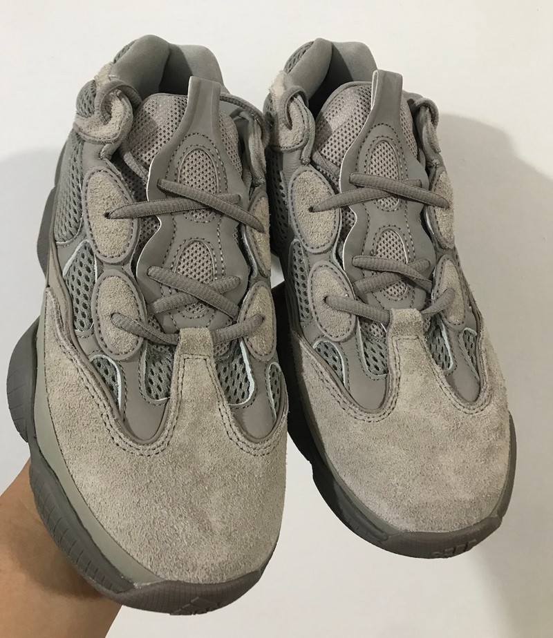Yeezy 500,Ash Grey,GX3607,adid  又是熟悉的大地色调！全新配色 Yeezy 500 实物曝光！