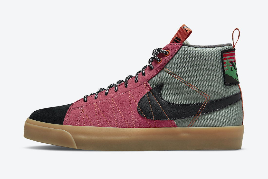 Nike,SB Blazer Mid,Premium,Acc  户外徒步风！全新配色 Blazer Mid 官图曝光！