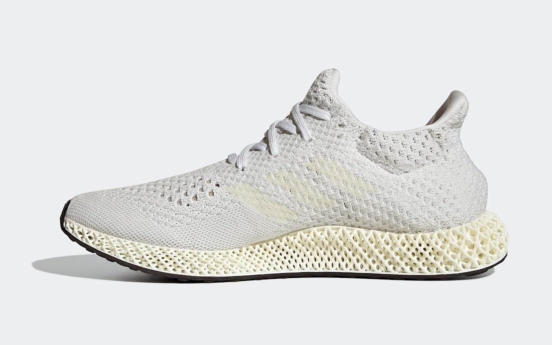 adidas,Futurecraft 4D,Chalk Wh  淡奶油装扮！全新配色 adidas Futurecraft 4D 官图曝光！