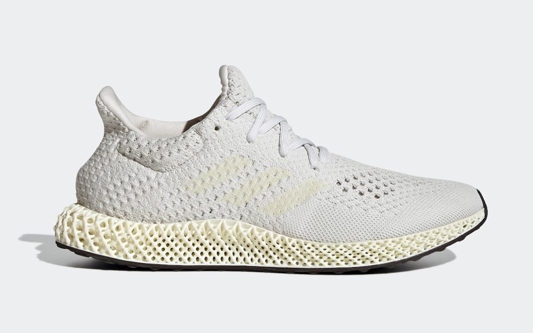 adidas,Futurecraft 4D,Chalk Wh  淡奶油装扮！全新配色 adidas Futurecraft 4D 官图曝光！