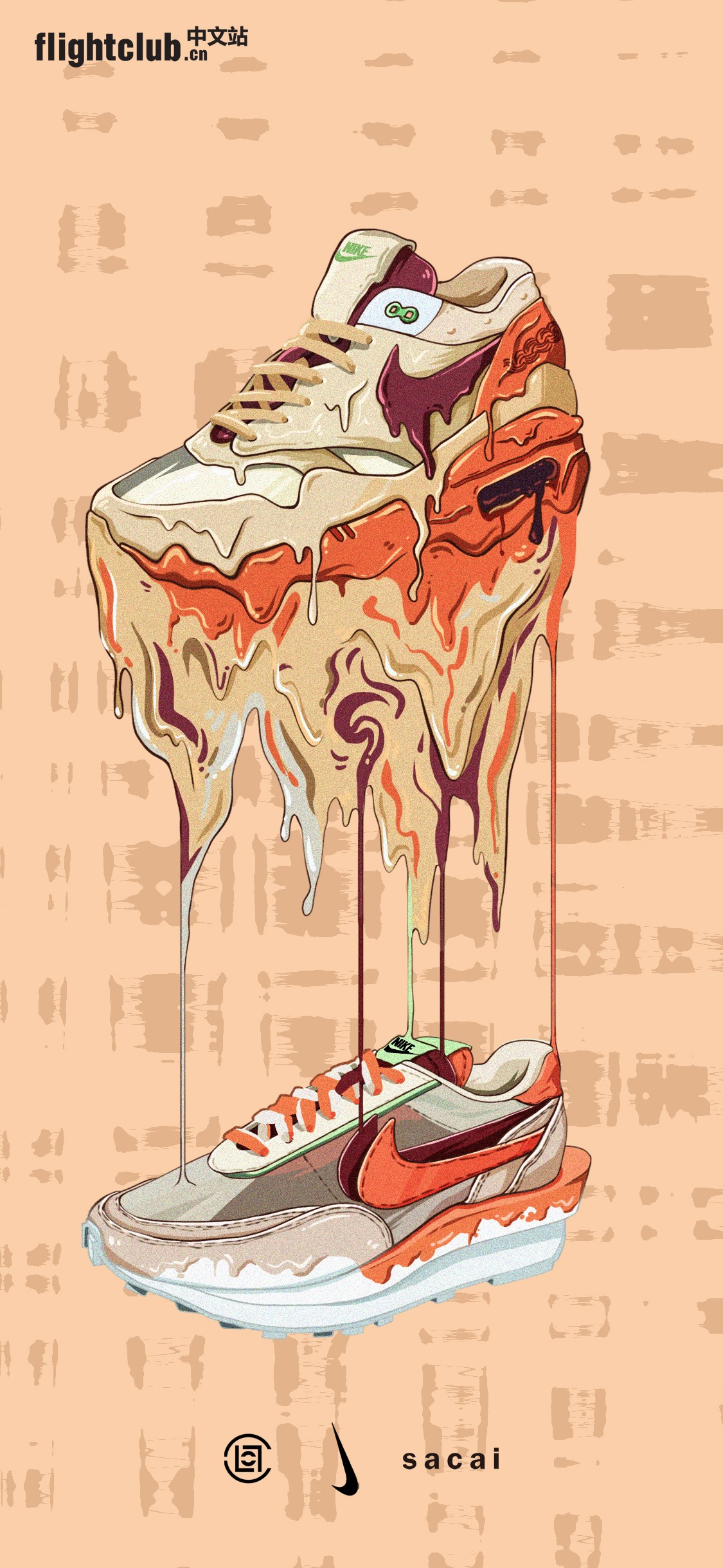 Nike,CLOT,sacai,Air Jordan 5,A  市价跌破 ￥1500！今早冠希 CLOT x sacai 联名，你买到了吗！