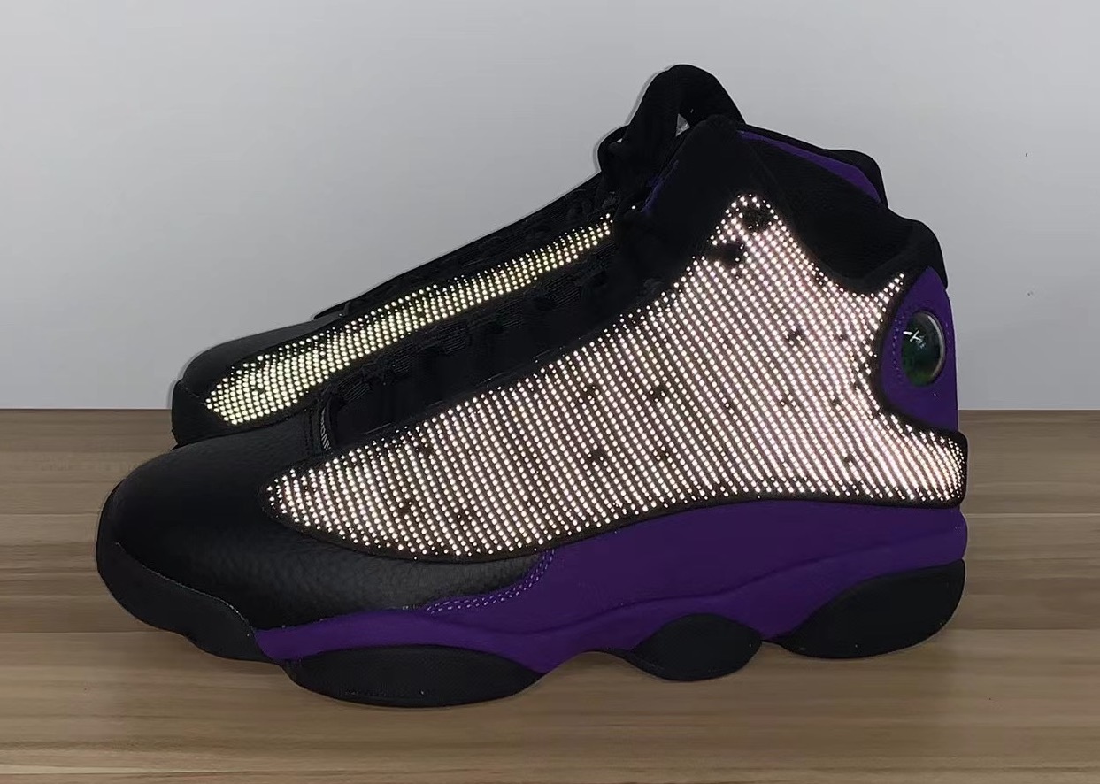 AJ,Air Jordan 13,Court Purple,  3M 反光效果！全新配色 Air Jordan 13 实物曝光！