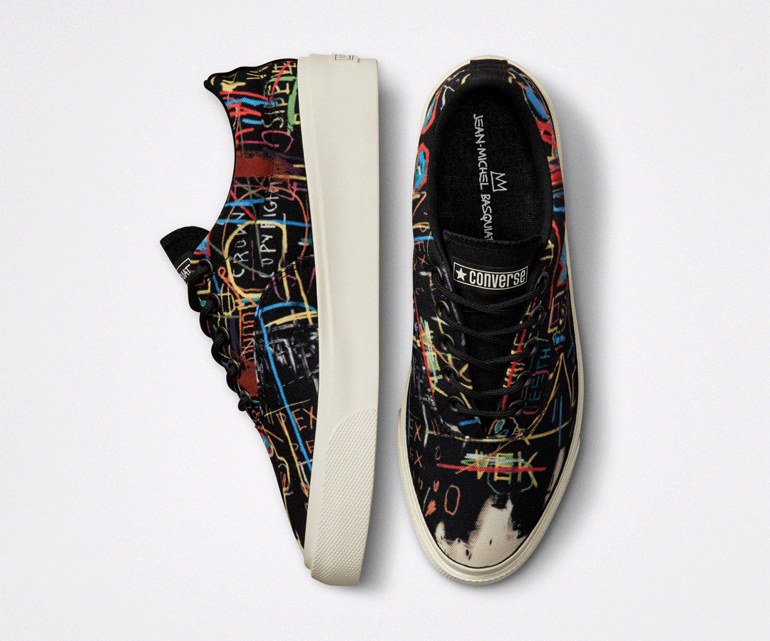 Basquiat,Converse,Chuck 70,Chu  前卫涂鸦 + 经典造型！Converse 携手传奇艺术家打造全新联名！