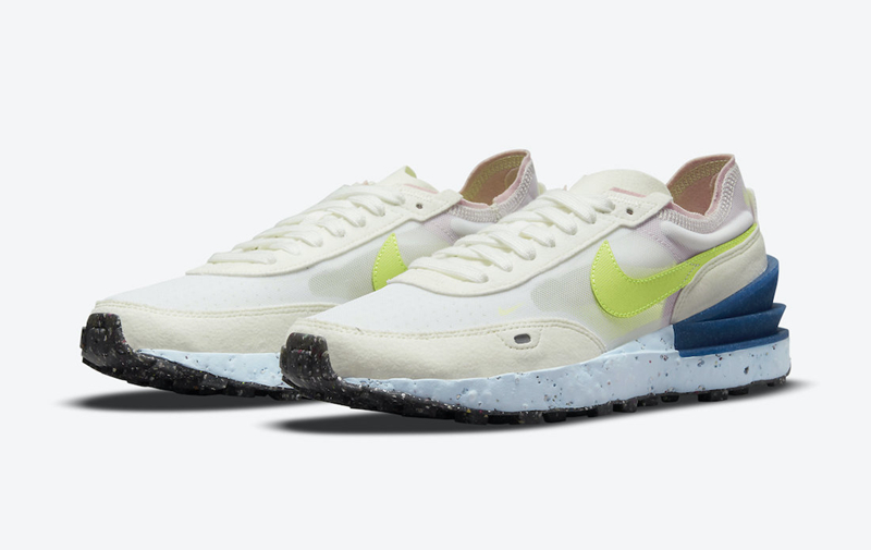 Nike,Waffle One,DJ9640-100  小 sacai 又出新配色！Nike Waffle One 官图释出！