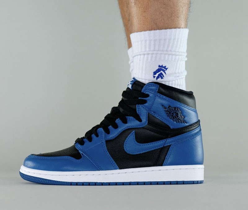 Air Jordan 1 High OG,皇家蓝,55508  上次市价小三千！「新皇家蓝」AJ1 最新实物上脚曝光！