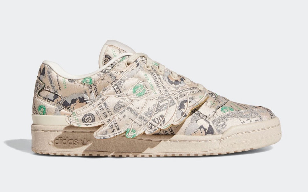 Jeremy Scott,adidas,Forum Low,  还是经典美金配色！低帮 Jeremy Scott x adidas「翅膀鞋」来了！