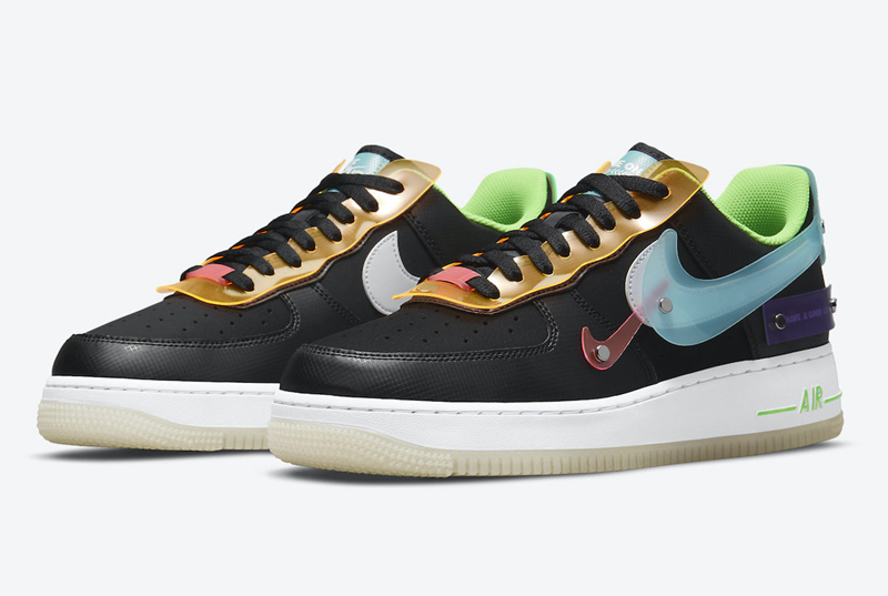 Nike,Air Force 1 Low,DO7085-01  超科幻电竞主题！全新配色 AF1 Low 现已发售！