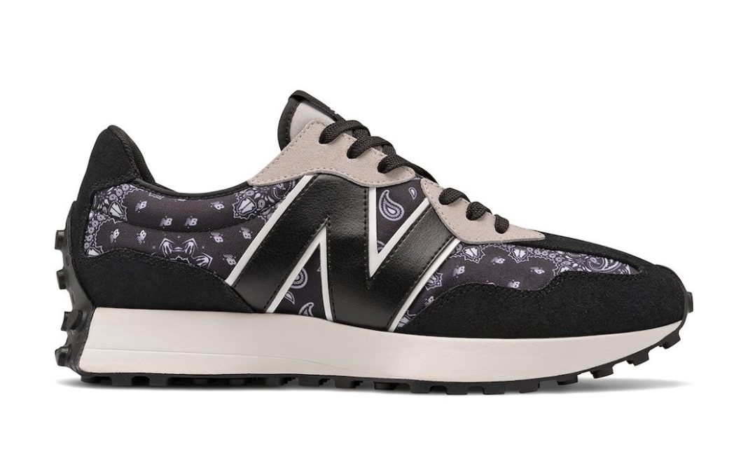 New Balance,327,Black Paisley,  独特阴阳装扮！全新配色 New Balance 327 官图曝光！