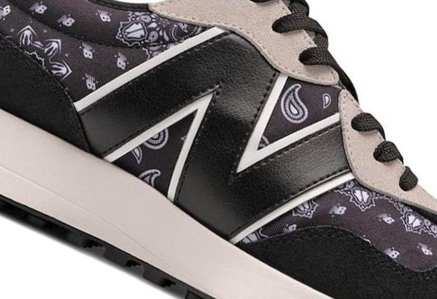 New Balance,327,Black Paisley,  独特阴阳装扮！全新配色 New Balance 327 官图曝光！