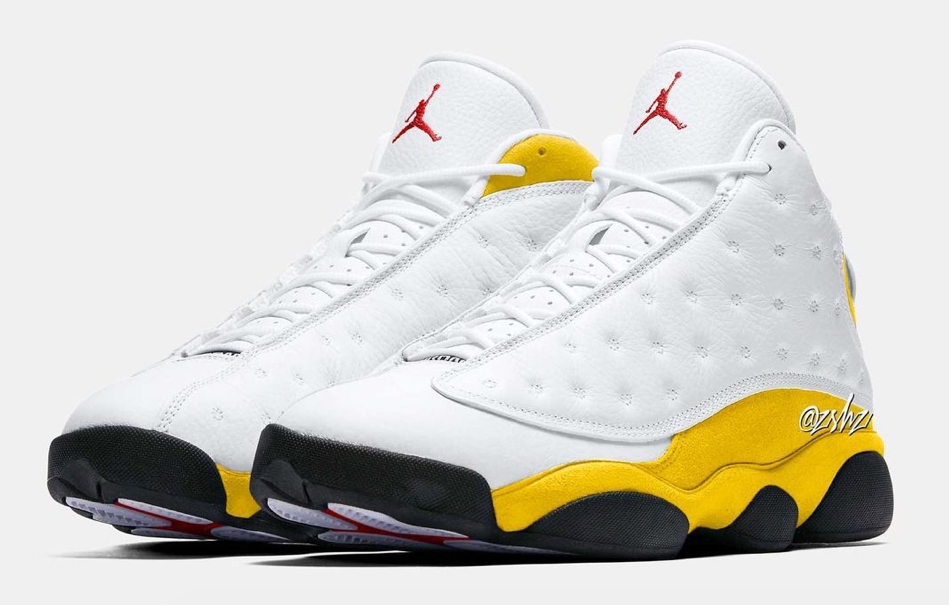 414571-167,Del Sol,Air Jordan  罕见柠檬黄配色！全新 AJ13 效果图曝光！发售日期定档...