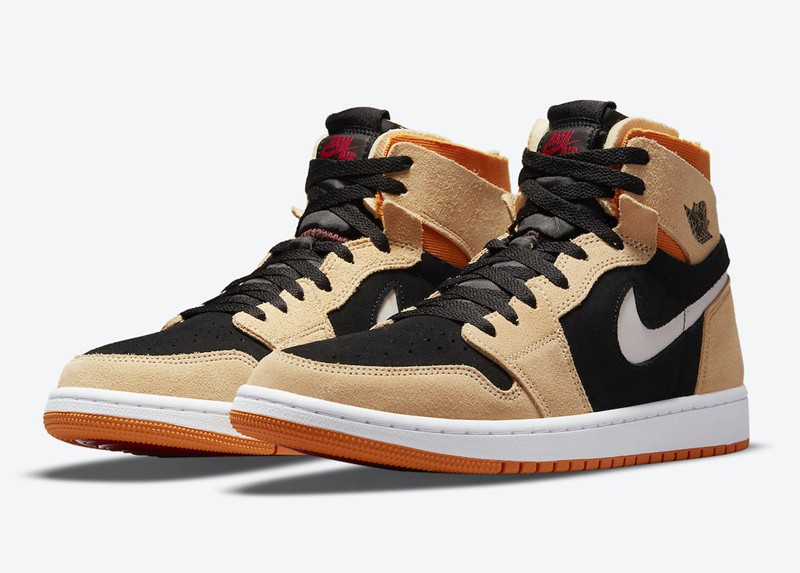 Air Jordan 1 Zoom CMFT,CT0978-  万圣节南瓜装扮！全新配色 Air Jordan 1 官图曝光！