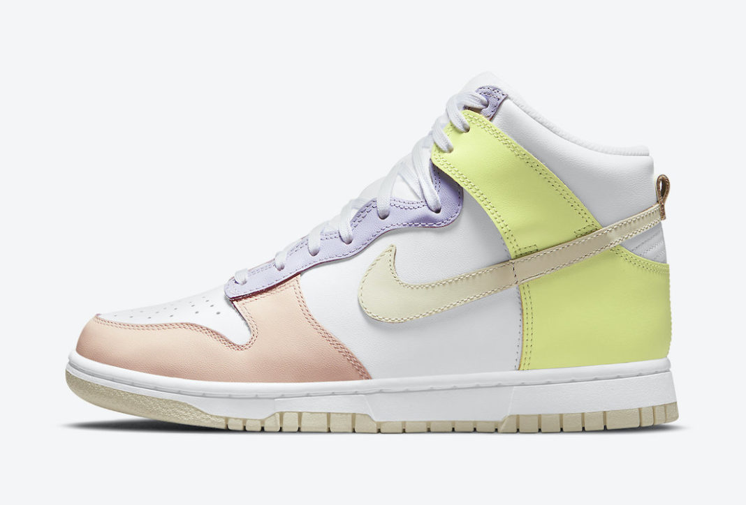Nike,Dunk High,Cashmere,DD1869  缤纷马卡龙配色！高颜值 Dunk High 官图曝光！