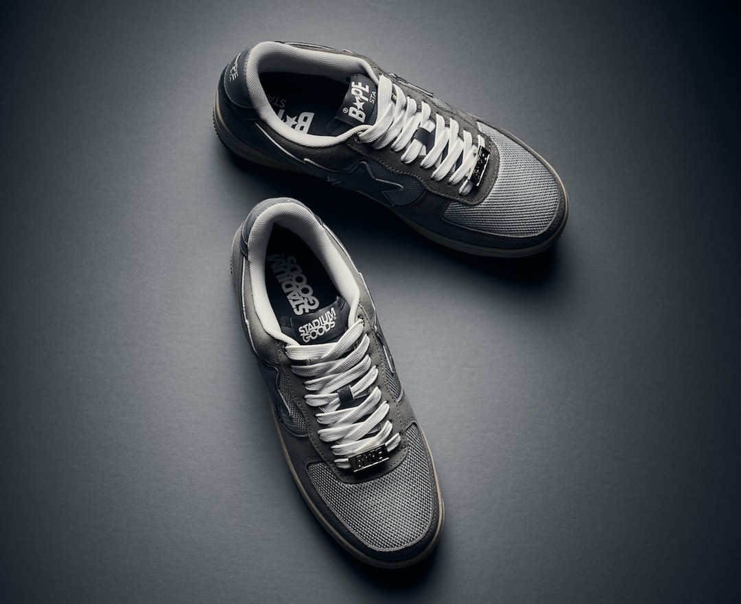 Stadium Goods,BAPE,STA,Sk8 STA  一双比一双帅！Stadium Goods x BAPE STA 首次联名曝光！