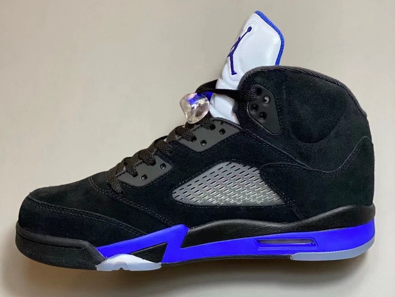 Air Jordan 5,Racer Blue,CT4838  360 度全方位展示！赛车蓝 AJ5 最新实物图曝光！