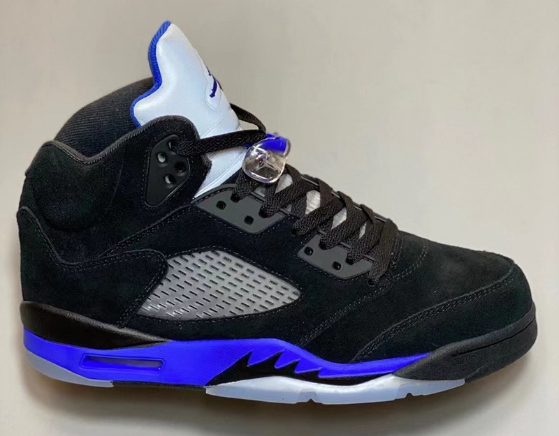 Air Jordan 5,Racer Blue,CT4838  360 度全方位展示！赛车蓝 AJ5 最新实物图曝光！
