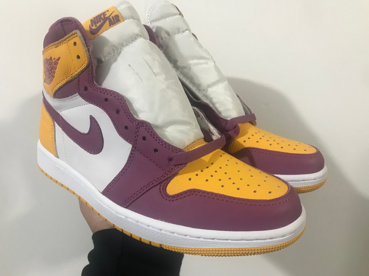 AJ,Air Jordan 1 High,Brotherho  致敬兄弟会！湖人配色 Air Jordan 1 High 发售日期曝光！