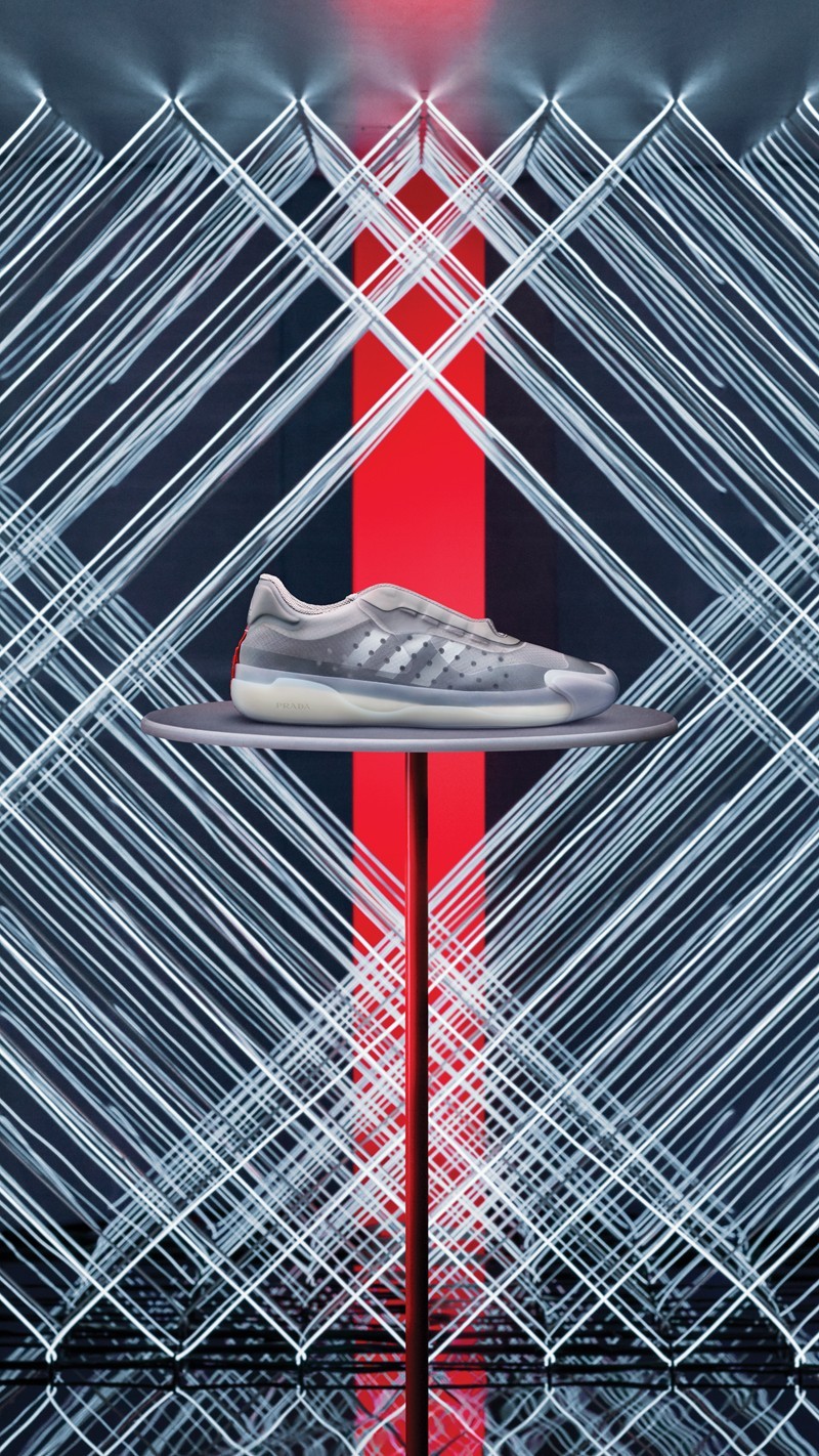 Prada,adidas,Forum  一黑一白！Prada x adidas Forum 实物曝光！你喜欢哪双？