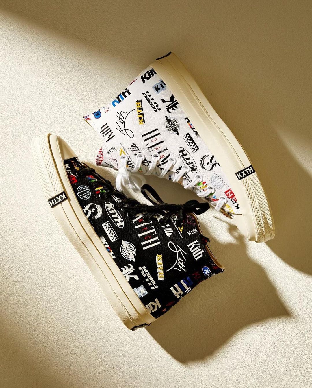 KITH,Converse  10 周年纪念！KITH x Converse 新联名首次曝光！